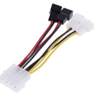 Cable Molex A 3 Pin X 4 (conecta 4 Ventiladores)