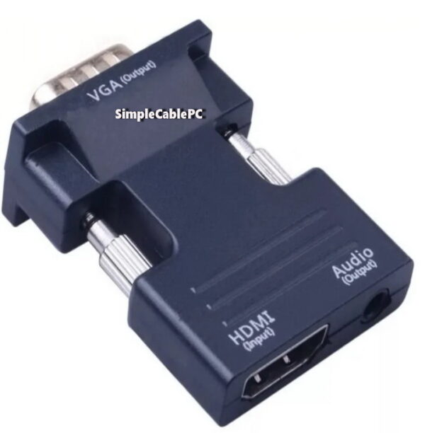 Hdmi a Vga - Hdmi Hembra a Vga Macho