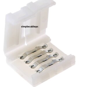 Conector Rgb 4 Pines Presión 10mm Para Tira Led 5050 -3528