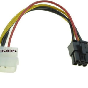 Cable Molex a 6 Pin Tarjeta Grafica