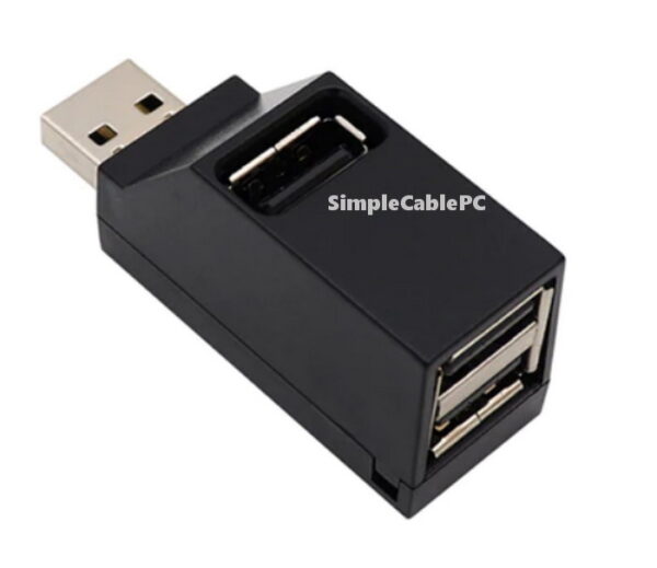 Hub Usb 2.0 - 3 Puertos - Multipuertos Usb 2.0