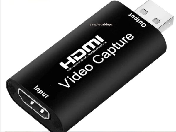 Capturadora de Video Full HD - Hdmi a Usb 2.0