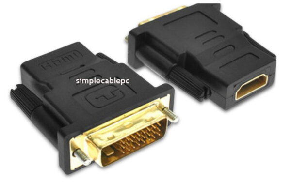 Convertidor Dvi a Hdmi - Adaptador Dvi a Hdmi (24+1) - Image 2