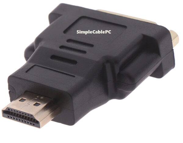 Convertidor Dvi (24+1) A Hdmi - Hdmi A Dvi Adaptador - Image 2