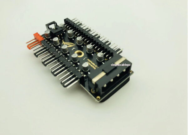 Hub Ventilador Molex a 4 Pin / 3 Pin- Pwm Para P- 10 Vias - Image 2