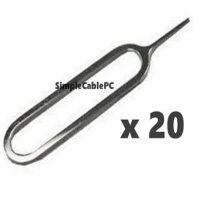 Aguja - Llave- Pin Extractora De Bandeja Sim Card X 20 Unids
