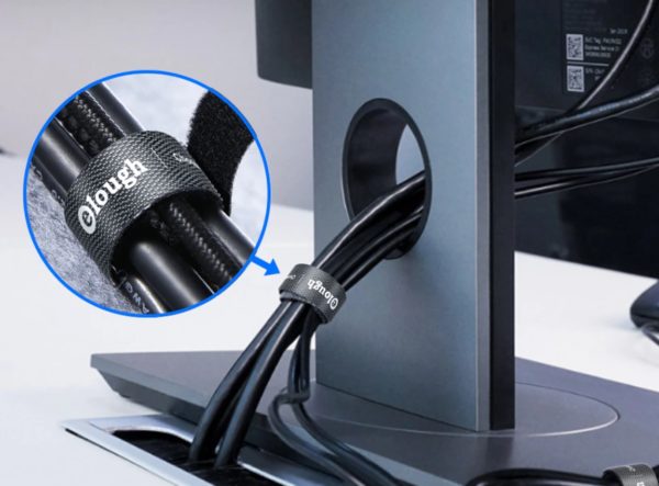 Organizador De Cables Cinta Velcro 5 Metros X 1 Cm Ancho - Imagen 2