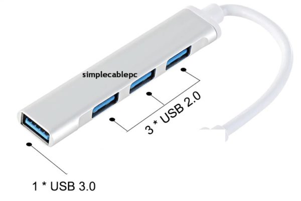 Hub Usb 3.0 - 4 Puertos Compatible Windows Mac Multipuertos - Image 3