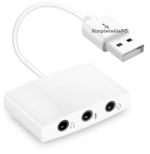 Tarjeta De Sonido Usb 7.1 Virtual Audio Microfono 3 Puertos