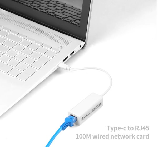 Tarjeta De Red Usb Tipo C Rj45 Rtl8152b Windows Mac - Image 2