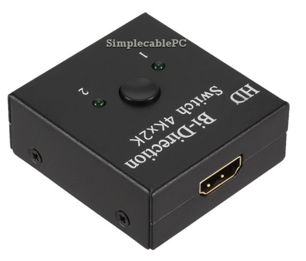 Multiplicador Splitter Hdmi 1 Entrada X 2 Salida, 1080 4k 2k - Image 2