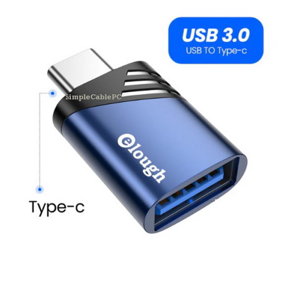 Adaptador Usb 3.0 Otg Tipo C Android, Windows, Mac