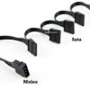 Cable Multiplicador Sata X 5 - Splitter Divisor Molex A Sata