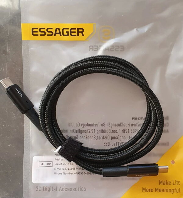 Cable Usb Tipo C Carga Rápida Pd 100w Macbook Samsung Xiaomi - Image 2