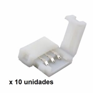 Conector Argb 3 Pines Presión 10mm Para Tira Led 2812 2811 2813