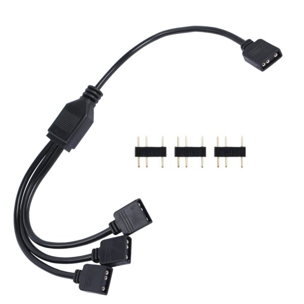 Cable Rgb Splitter 3 Pines – 5v Cable Argb 3 Vias